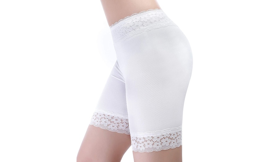 Image 4: Women's Lace Anti-Chafing Pants