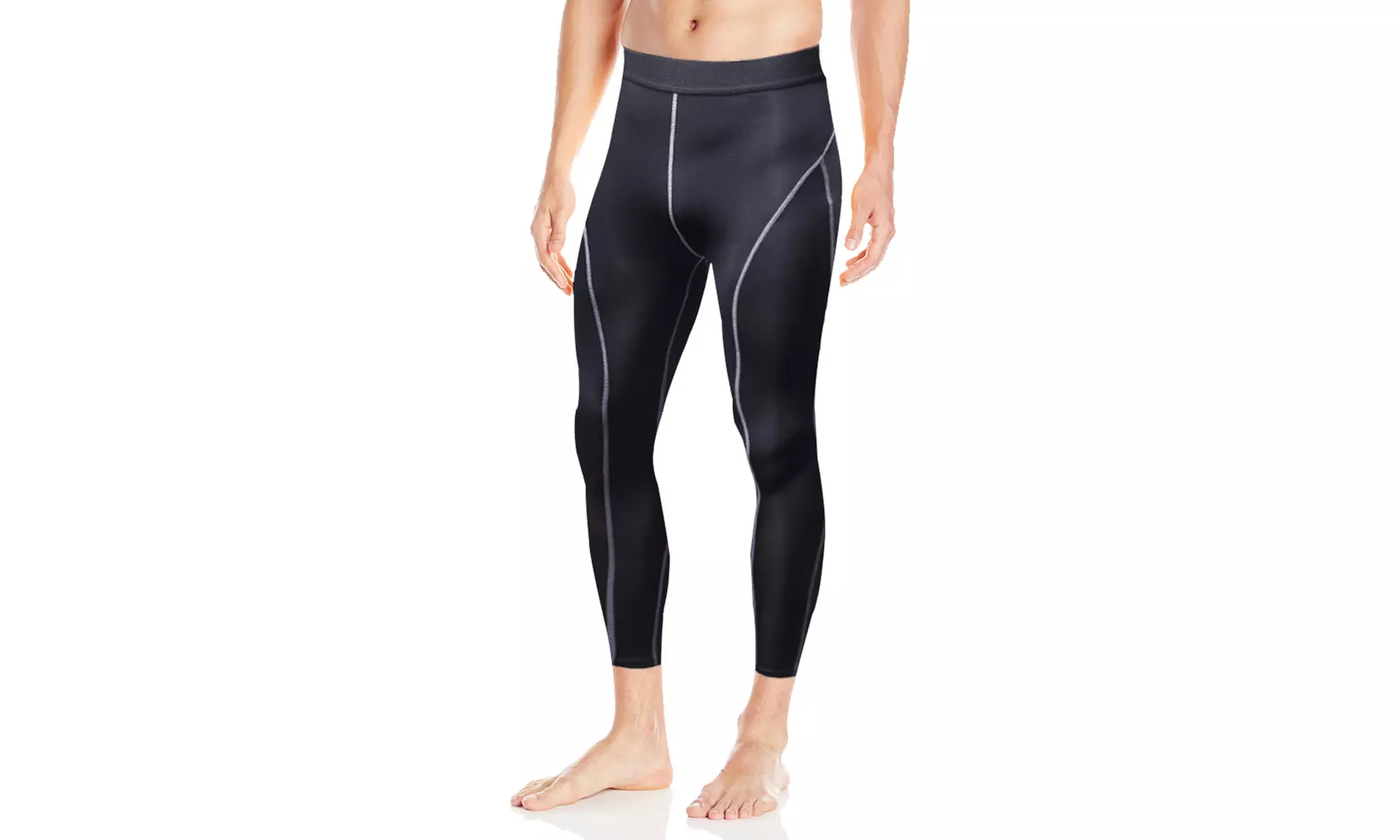 Men's Active Performance Quick-Dry Compression Pants - Second Medium