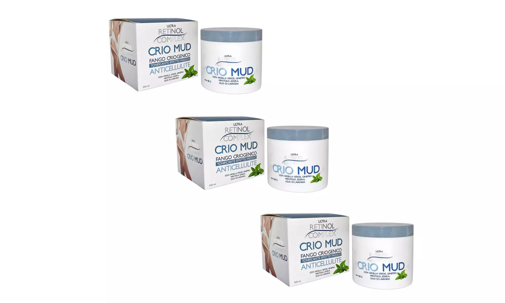 2 o 3 fanghi corpo Retinol Complex