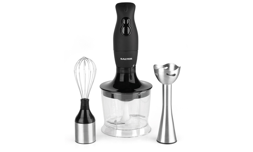 Image 1: Salter Hand Blender Set