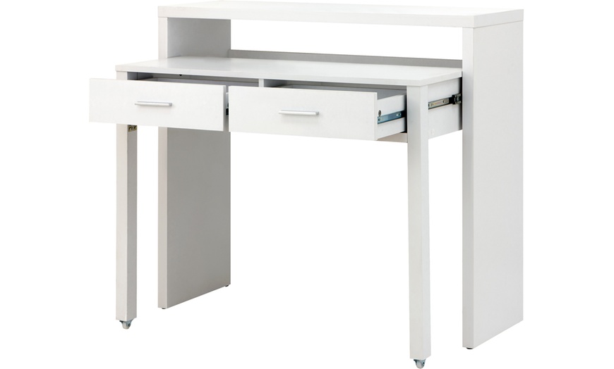 Image 9: Regis Extending Console Desk