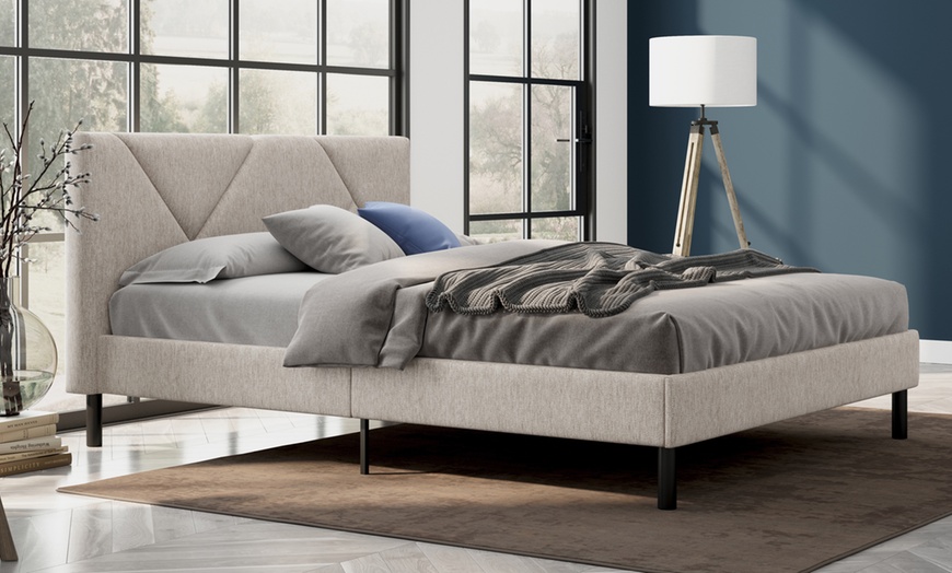 Image 2: Lit en tissu "Ric"