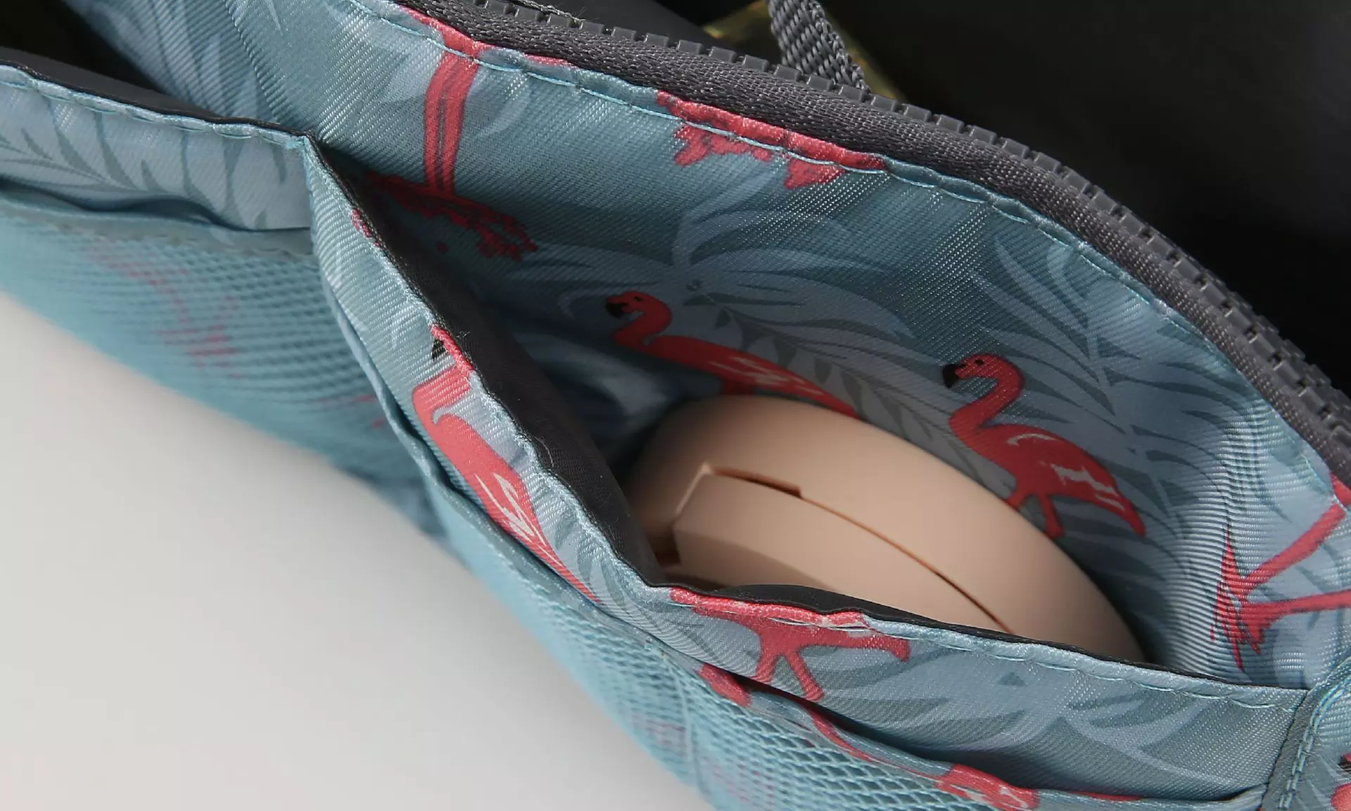 Handtas-organizer met flamingo print