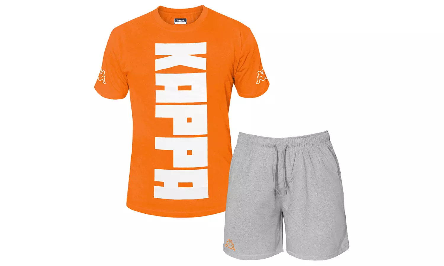 Completo uomo Kappa corto in cotone Jersey