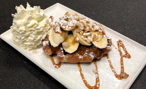 Waffle and Hot Chocolate