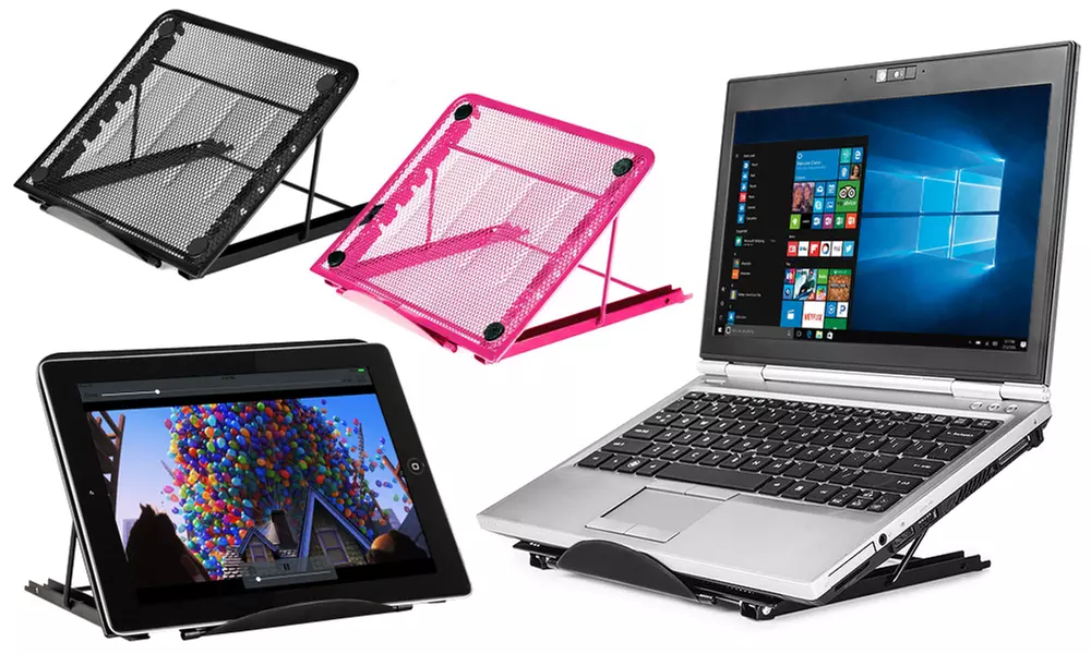 Adjustable Mesh Laptop Stand - Primary Image