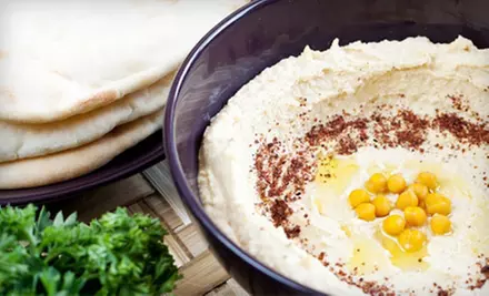Mediterranean Dinner for Two or Four or $20 for $40 Worth of Takeout at Hummus Elite - Primary Image