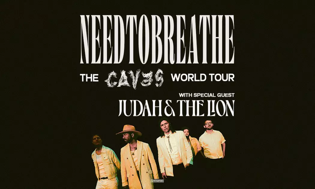 NEEDTOBREATHE: THE CAVES WORLD TOUR on May 26 at 7 p.m. - Primary Image