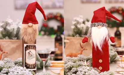 Christmas Bottle Cover