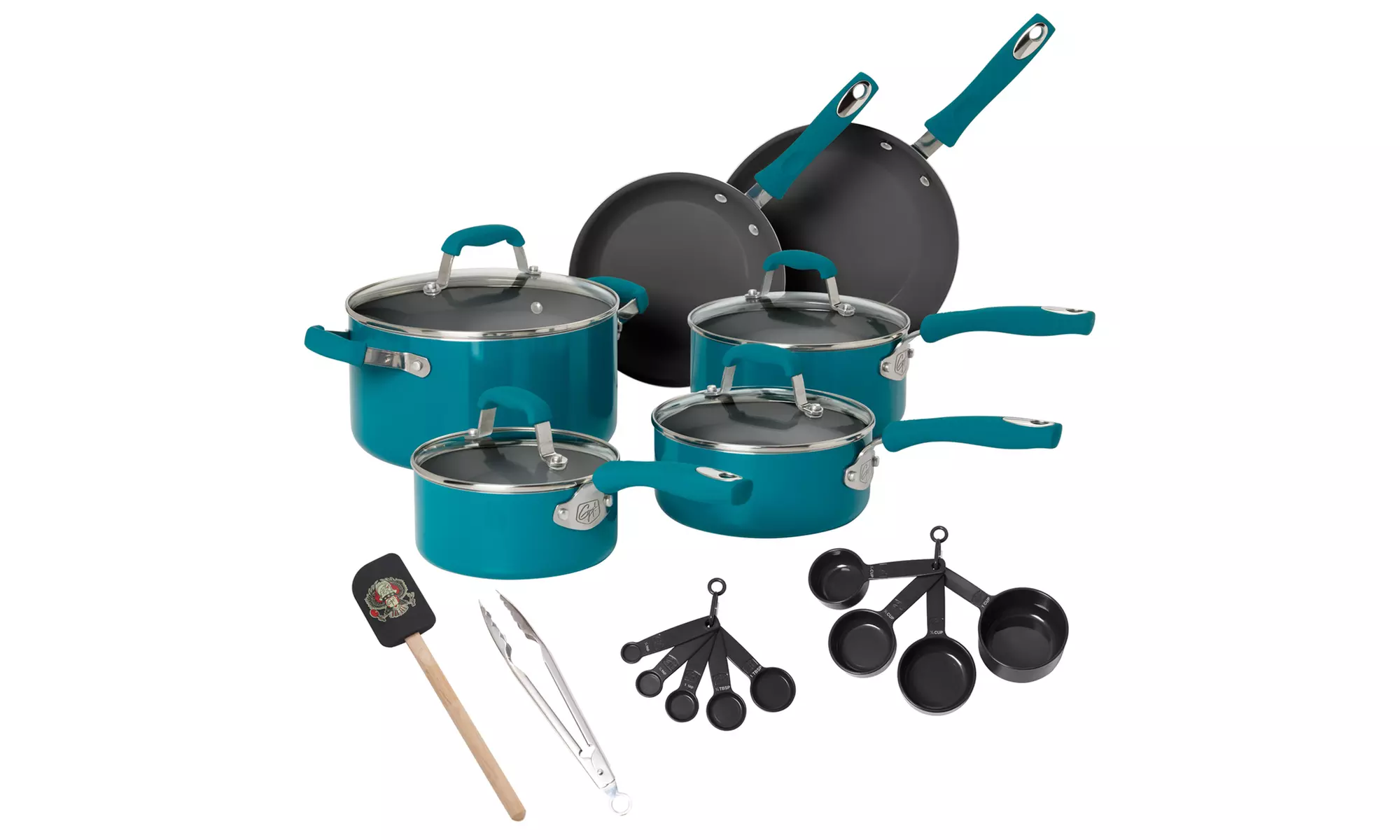 Guy Fieri Nonstick Aluminum Cookware Set (21-Piece) - Second Medium