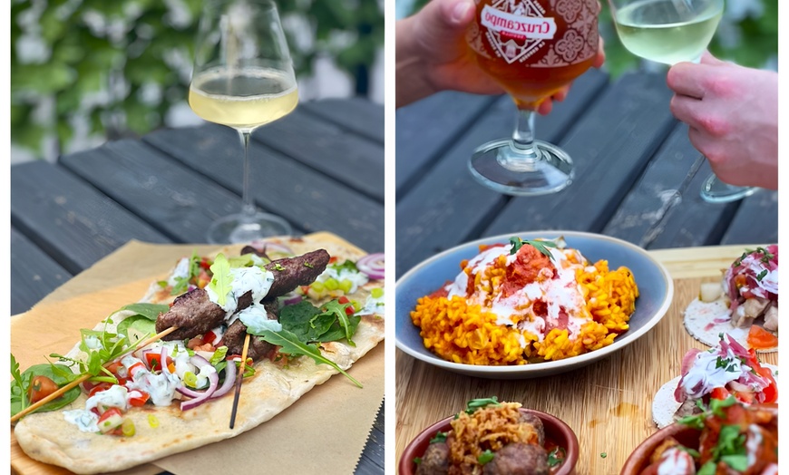 Image 1: Street Food Saturday - Any Dish Paired & Dessert with a Beer or Wine