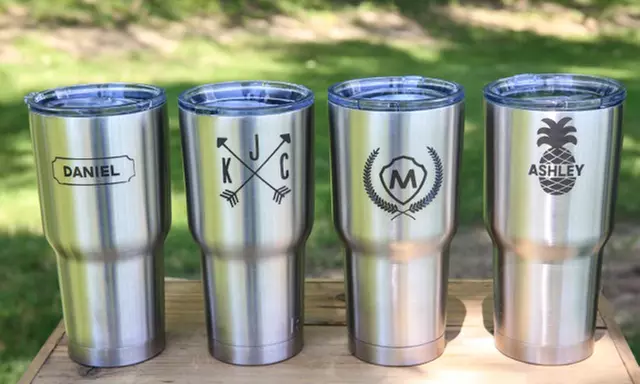 Personalized Stainless Steel Tumblers (Up to 65% Off) - Second Medium