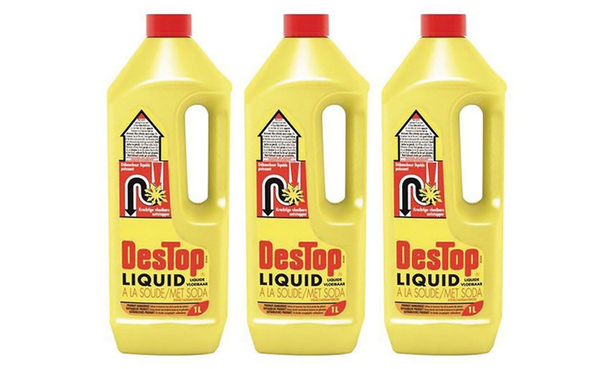 Image 1: 8 Detergents Destop Liquid de 1 L