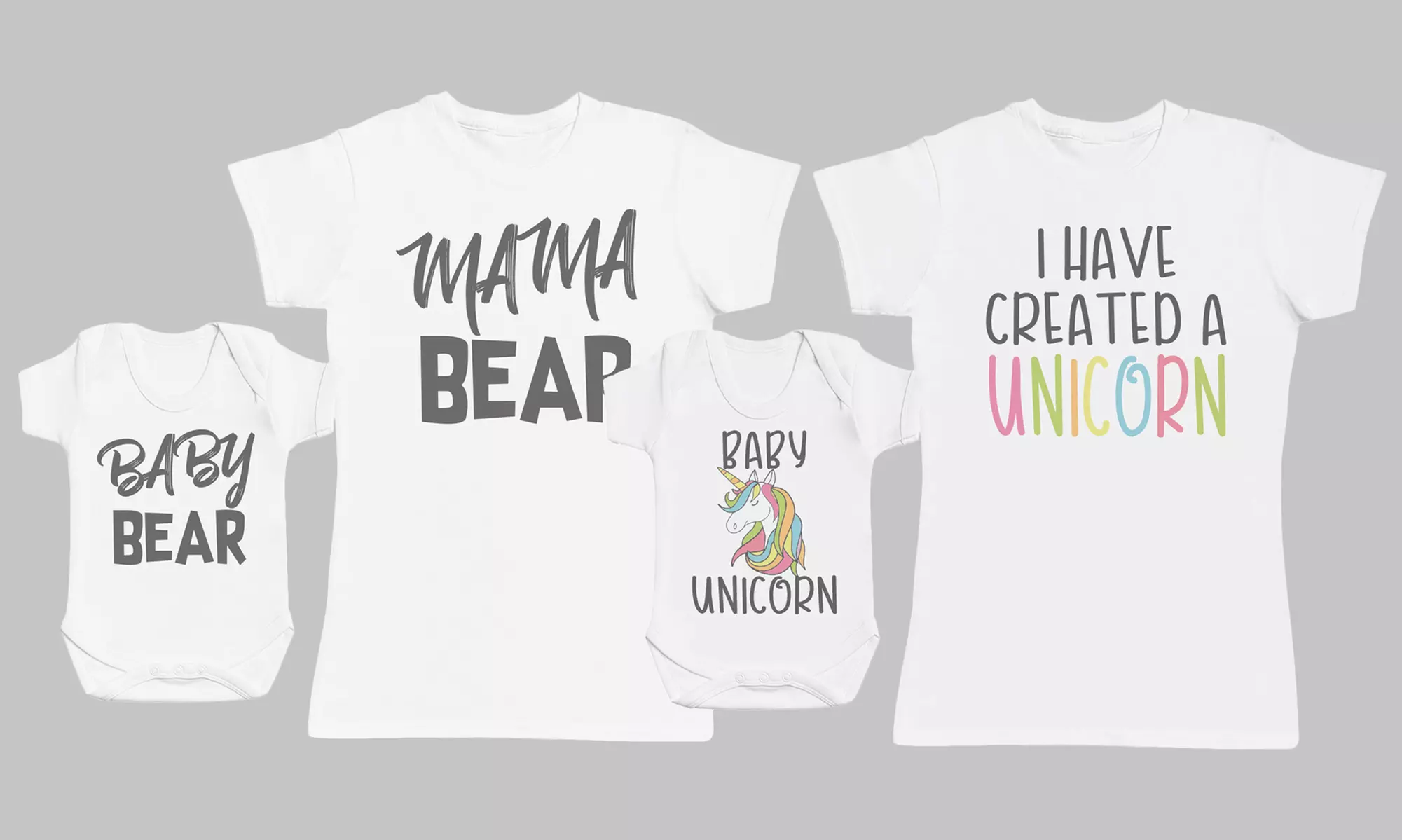 Spoilt Rotten Mother and Baby Matching Cotton Set - Primary Image