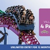 Image 1: Unlimited Entry to 4 Theme Parks