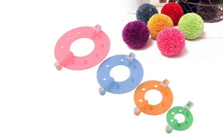 Image 2: DIY Sewing Pompom Set