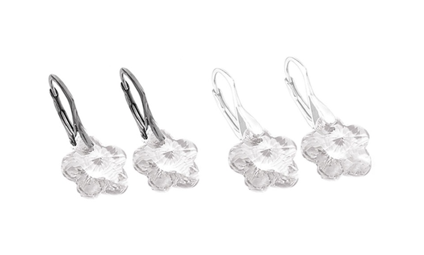 Image 12: Ah! Jewellery Earrings with Crystals from Swarovski®