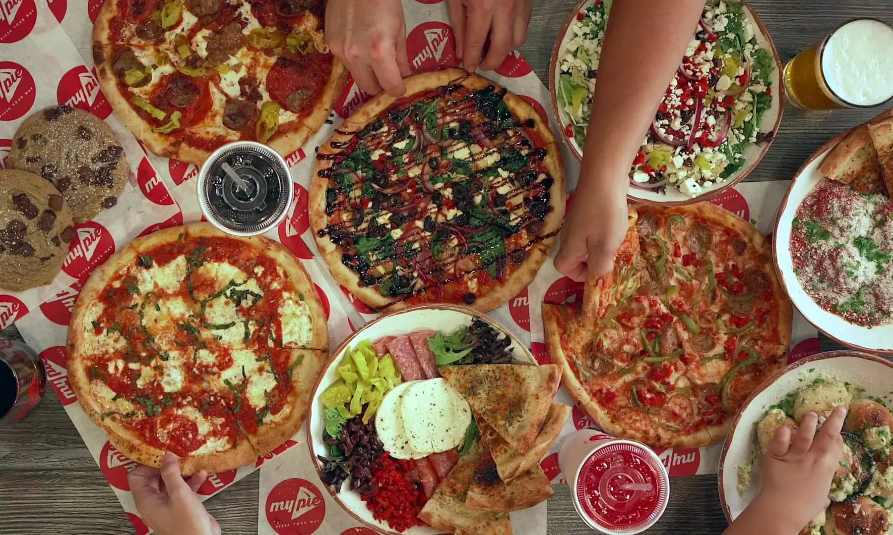 Food and Drink; Valid Any Day for Takeout and Dine-In at My Pie Pizza (Up To 30% Off) - Primary Image