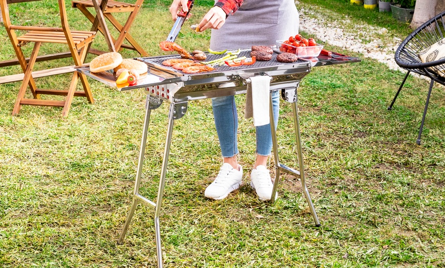 Image 8: Barbecue de table pliable au charbon de bois InnovaGoods