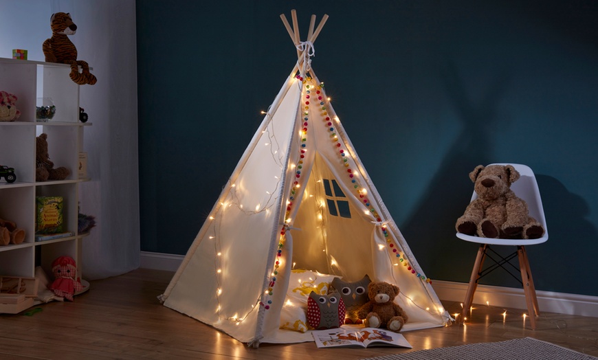 Image 6: Children's Tepee Tent