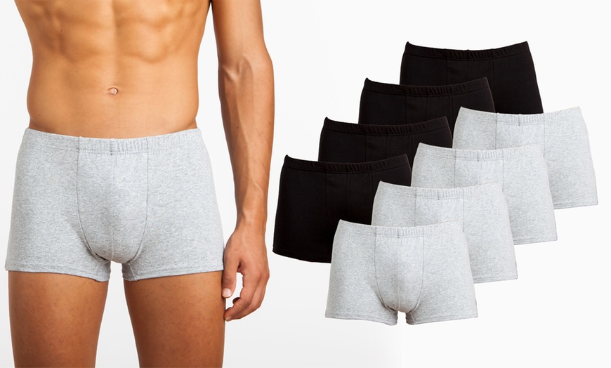 Image 1: Pack de 8 boxers shorts classique