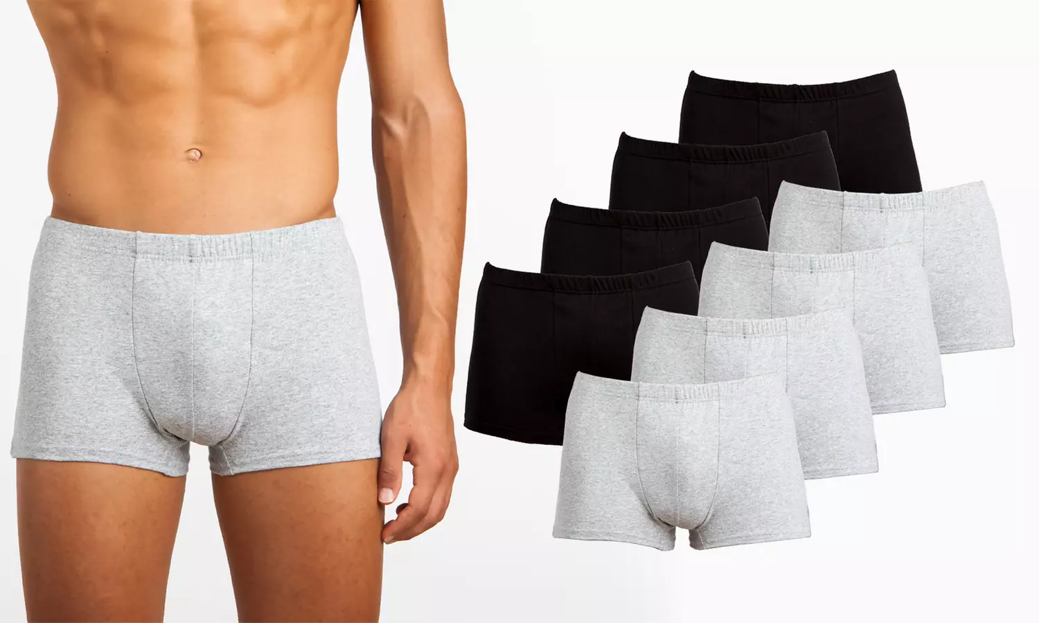 Pack de 8 Boxers classiques pour Homme - Primary Image