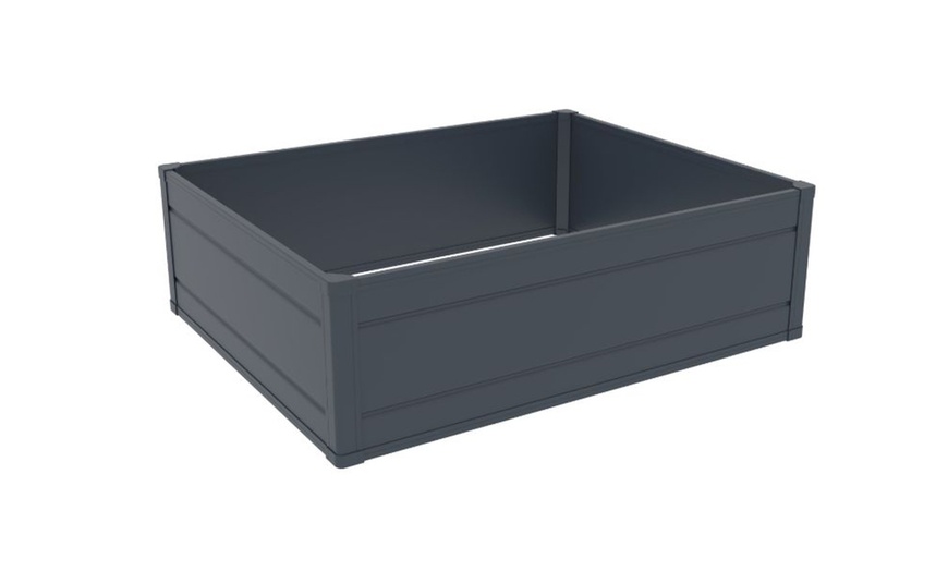 Image 8: Garden Gear High Density Plastic Raised Garden Bed