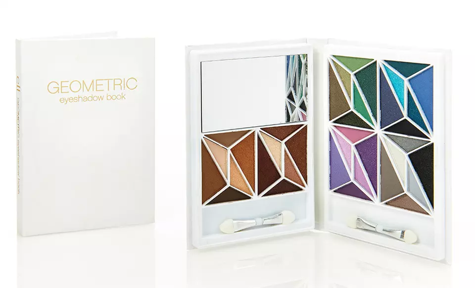 e.l.f. Studio Geometric 36-Shade Eyeshadow Palette in Glam - Primary Image