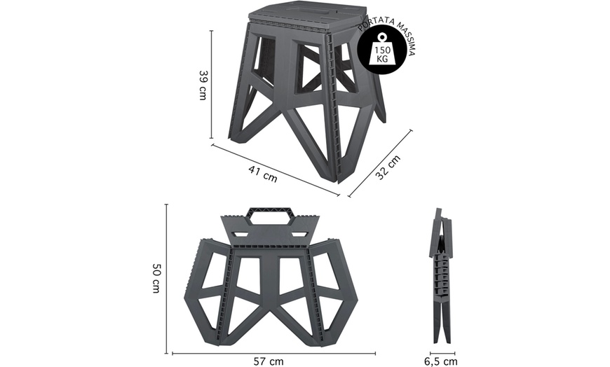 Image 3: Falt-Hocker "Thor"