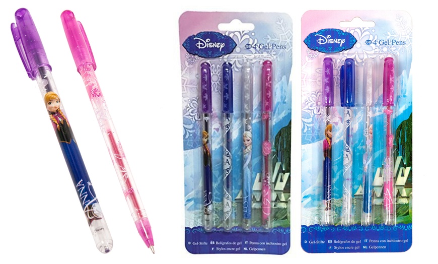 Image 1: Eight Disney Frozen Gel Pens