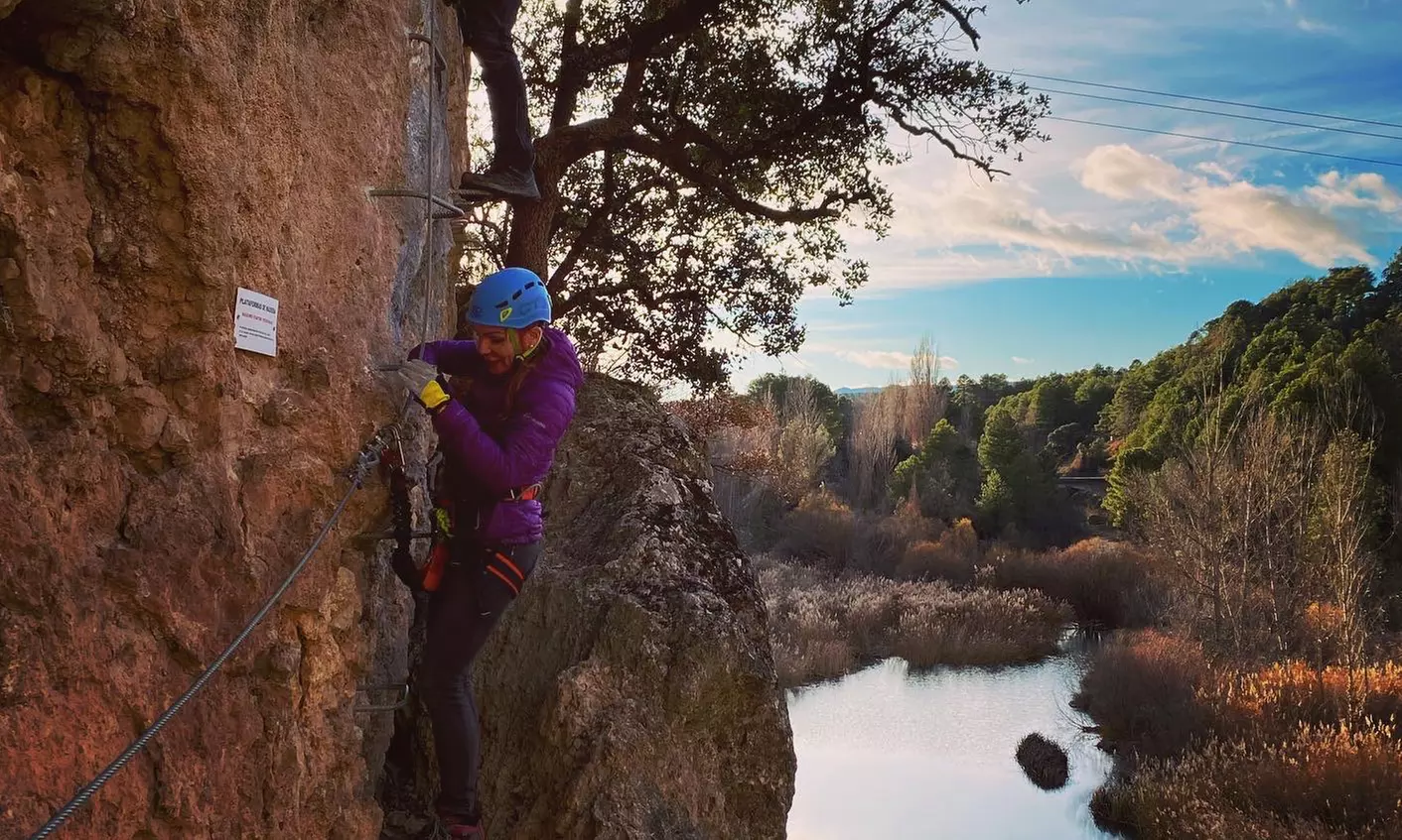 Vía ferrata Ventano del Diablo para 2 personas, opción K3 o K3 + K4