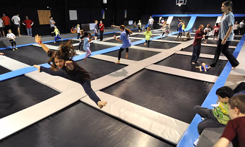2, 4, or 6 Jump Passes or a Party for up to 10 People at AirWalk Ultimate Trampoline Arena (Up to 48% Off) - Primary Image