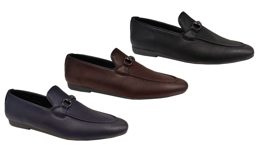 Image 1: Men's Slip-On Loafers