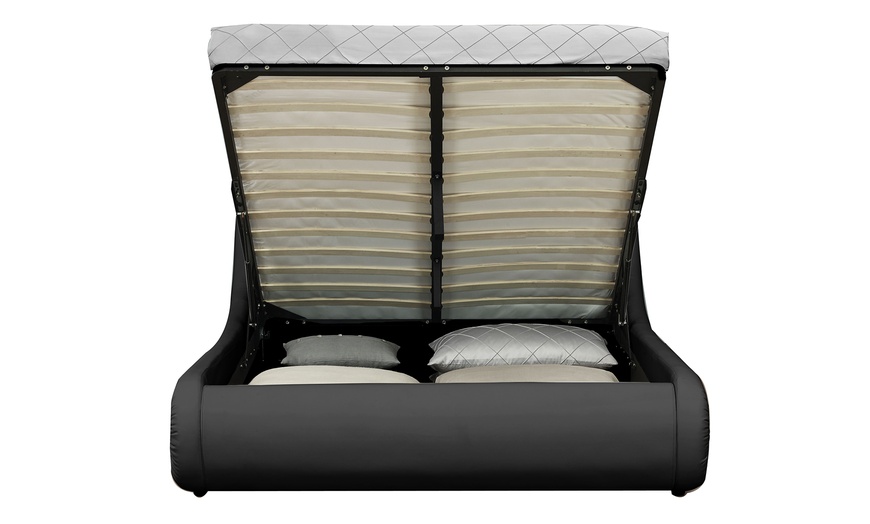 Image 4: Galaxy LED Ottoman Beds