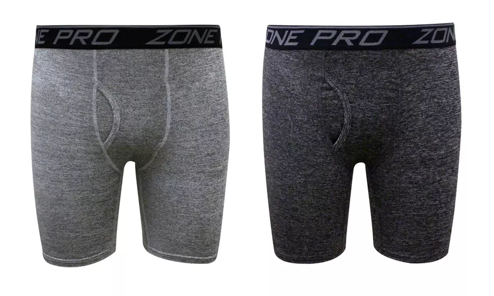 Zone Pro Athletic Men's Compression Shorts (2-Pack) - Primary Image