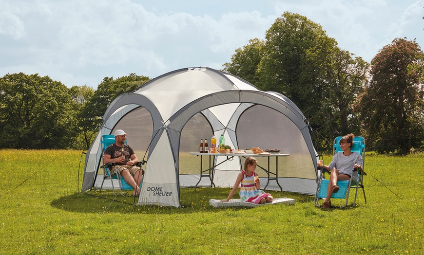 Image 1: Events Shelter Dome Gazebo