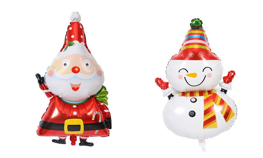 Image 5: 30 or 58 Christmas Balloon Set