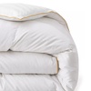 Image 2: Luxury Gold Coloured Piped Edge Winter Goose Feather & Down Duvet