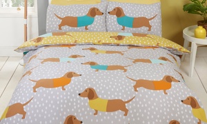 Dolly Dachshund Duvet Set