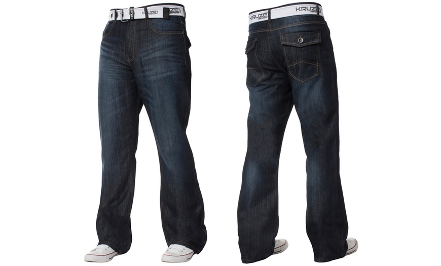 Image 4: Men's Kruze Jeans with Belt