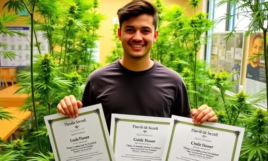 Image 1: Budtender Course with Certificate at Growology School (Canada)