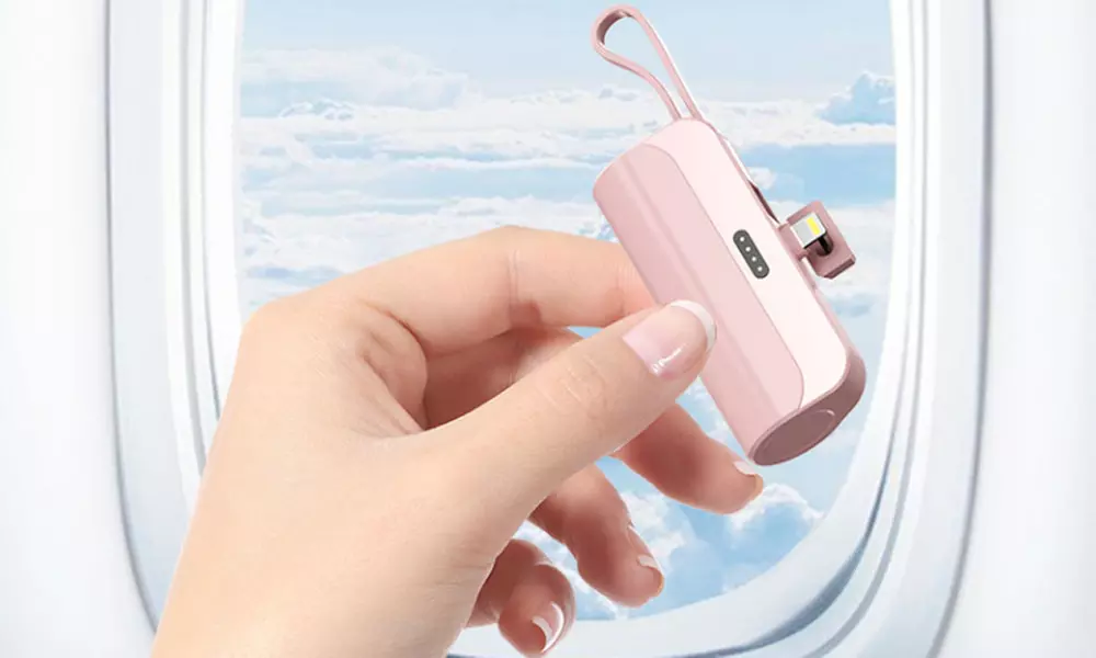 Tragbare Mini-Kapsel-Powerbank 5000 mAh