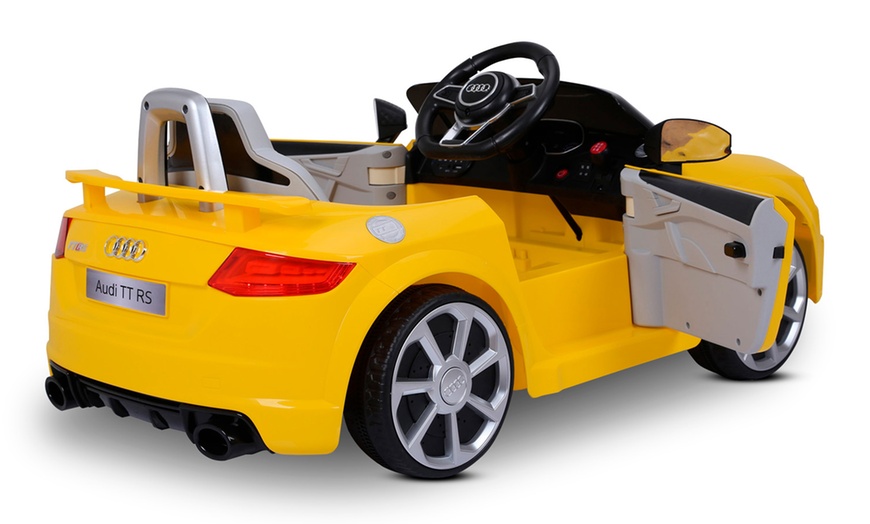 Image 17: Coche eléctrico para niños Audi TT RS