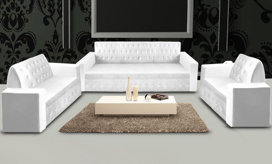 Image 6: Crystallised Sofa Sets