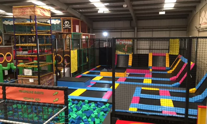 60-Minute Trampoline and 30-Minute Soft Play Access for One or Two at Mister Twister's - Primary Image