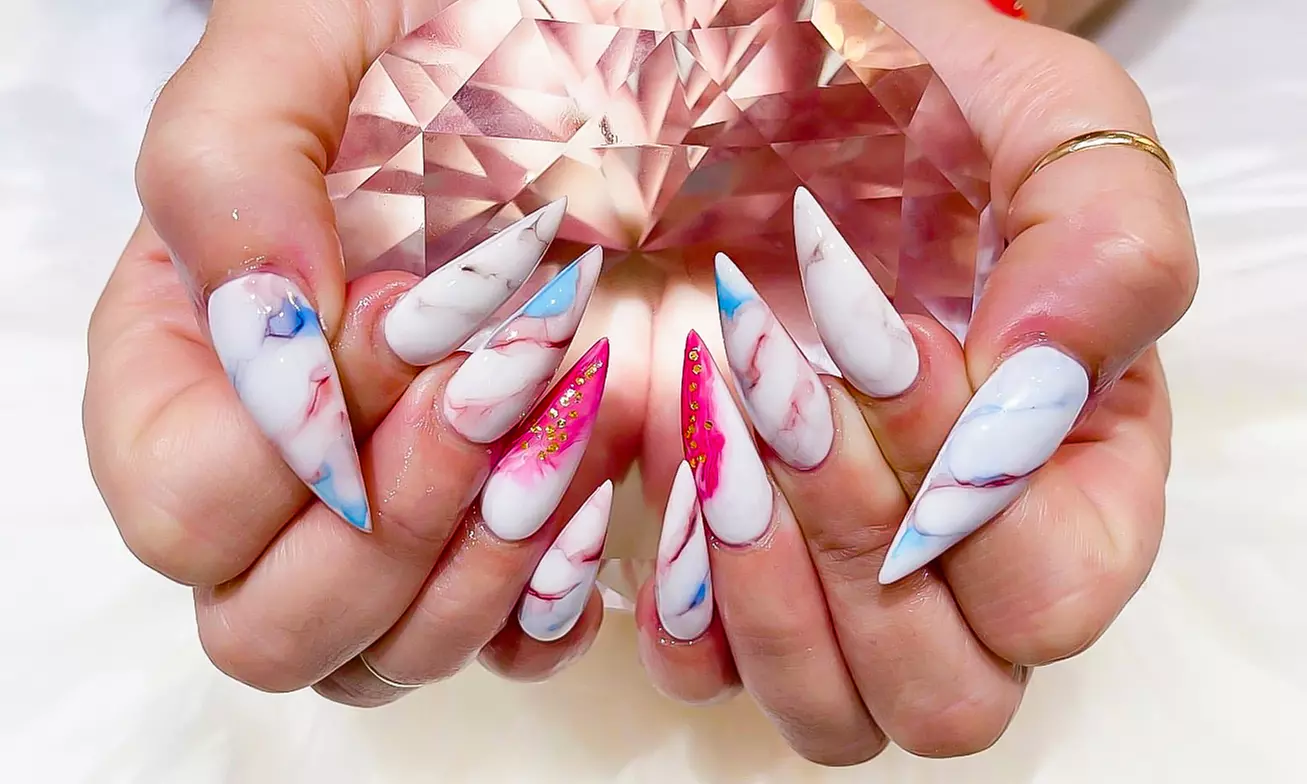 Dip Powder or Gel Nail Sets with Pedicure Spa Packages