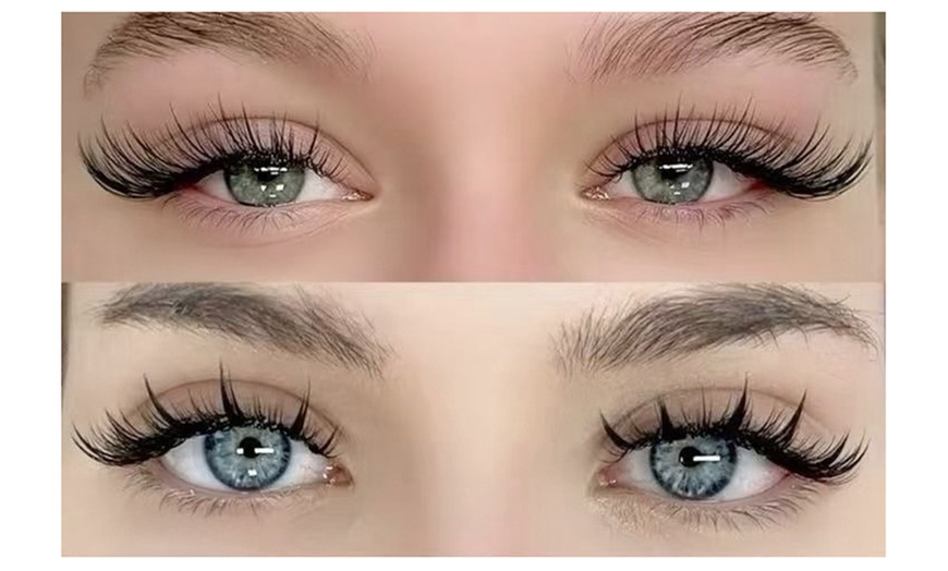 Image 7: Full Set Lash Extensions: Hybrid, Cashmere, or Classic Mink Styles
