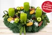Frischer Adventskranz mit Lindt Schokolade, Perlwein & Grußkarte vom Blumenhaus Ehrend (bis zu 32% sparen*) - Second Medium