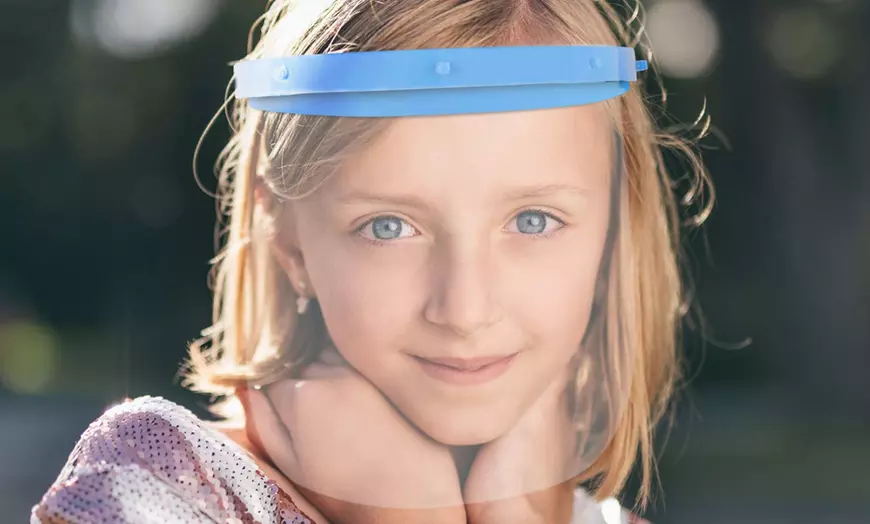 Image 3: 5x oder 10x transparenter Visier-Gesichtsschutz