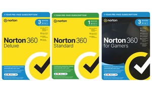 Norton 360 Standard, Deluxe and Gamers 2025 for 1 Year (Up to 60% Off)
